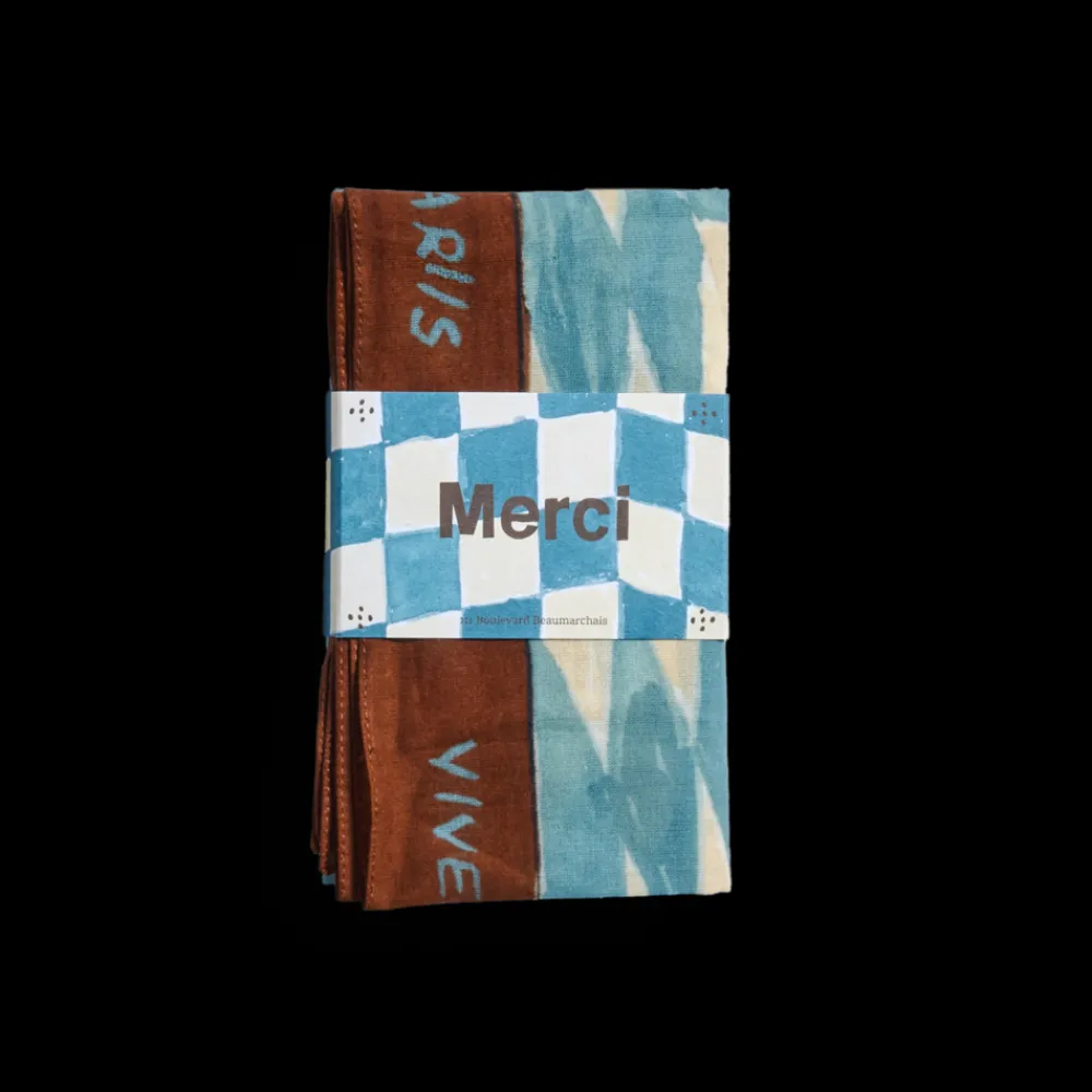 Women D01 Merci - Bandana Ars Vivendi Virtus Est - Marron