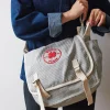2102 VJ SOURCING Merci - Besace en canvas - Rayures Bleu