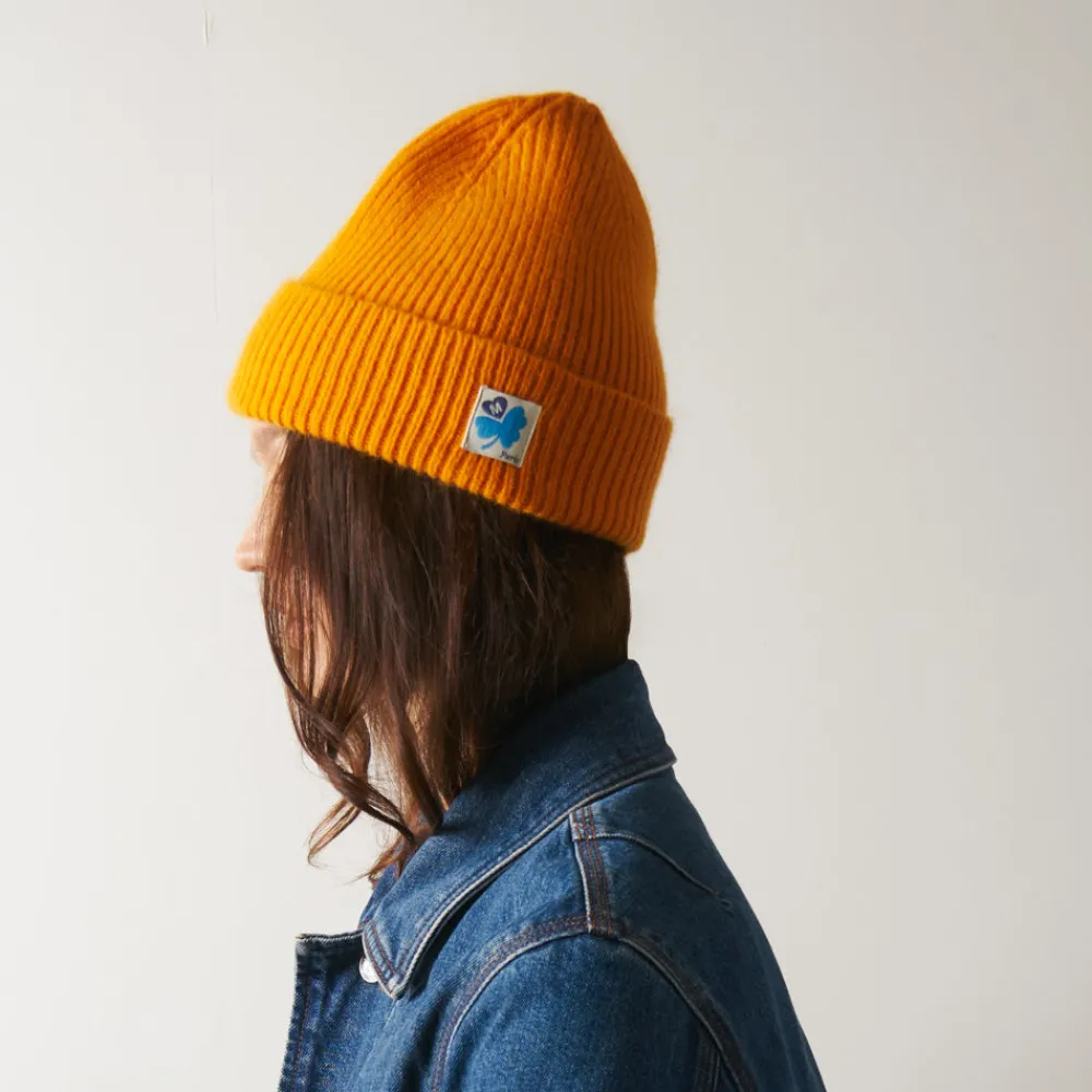 Women MA01 Merci - Bonnet Lucky - Jaune & Bleu