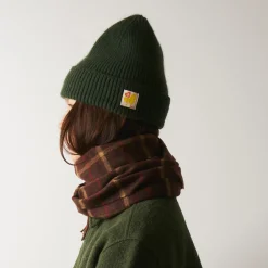 Women MA01 Merci - Bonnet Lucky - Olive & Jaune