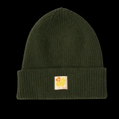 Women MA01 Merci - Bonnet Lucky - Olive & Jaune