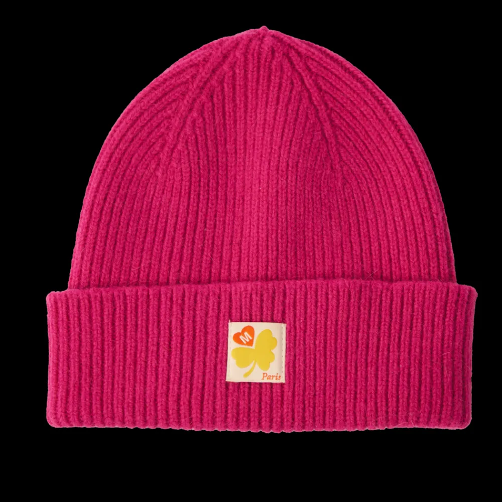 Women MA01 Merci - Bonnet Lucky - Rose & Jaune