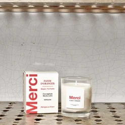 MERCI - Bougie - Fleur d'oranger