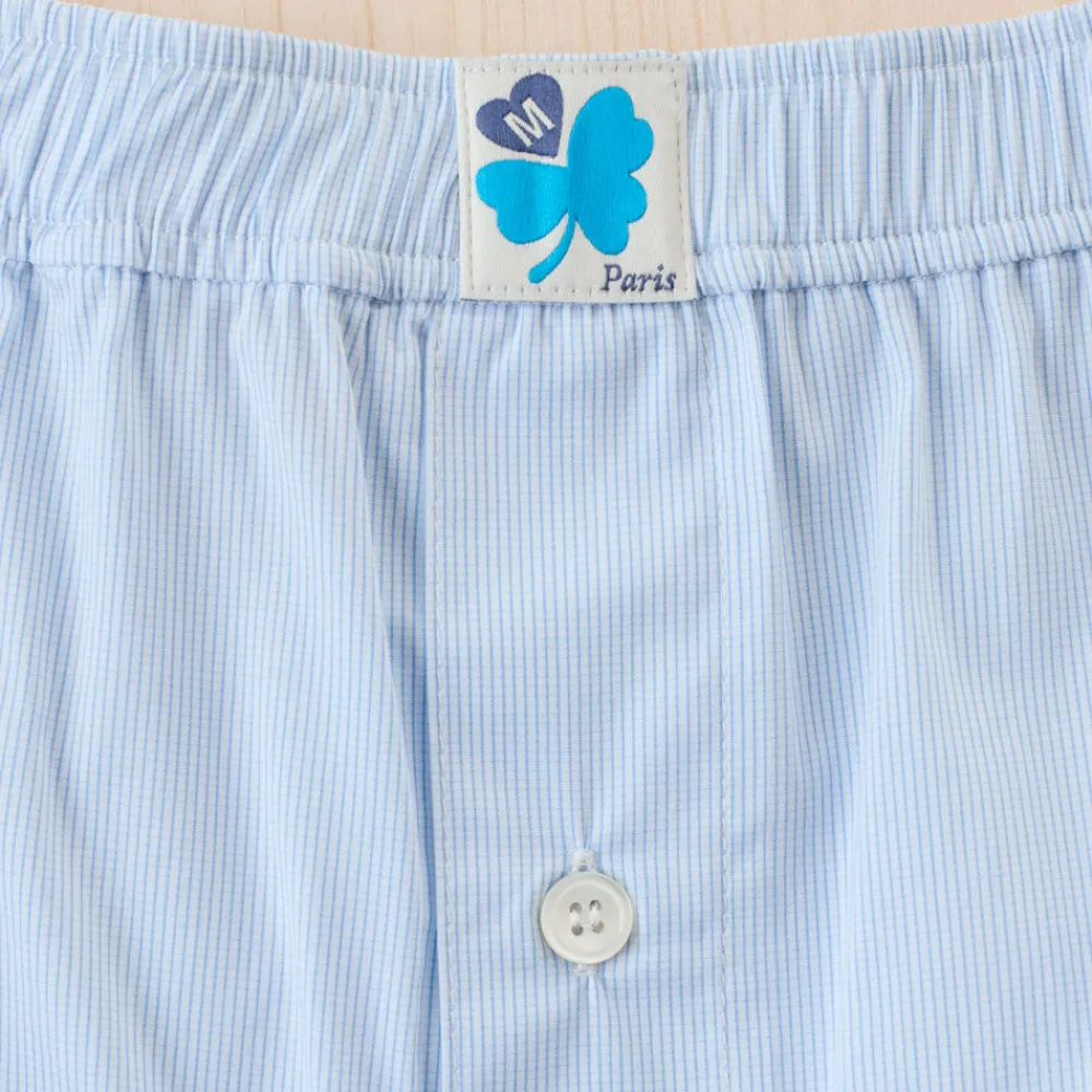 Women G01 Merci - Boxer Jude - Carreaux Bleu