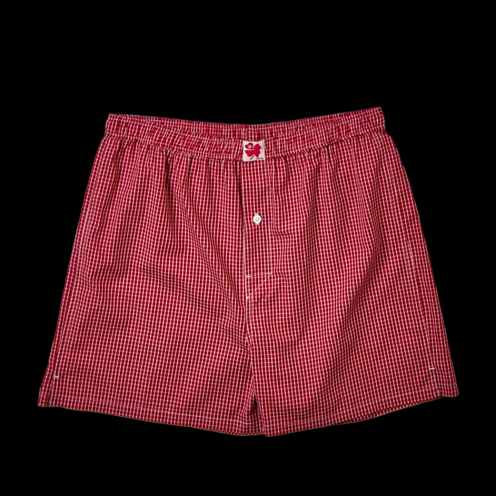 Women G01 Merci - Boxer Jude - Carreaux Rouge