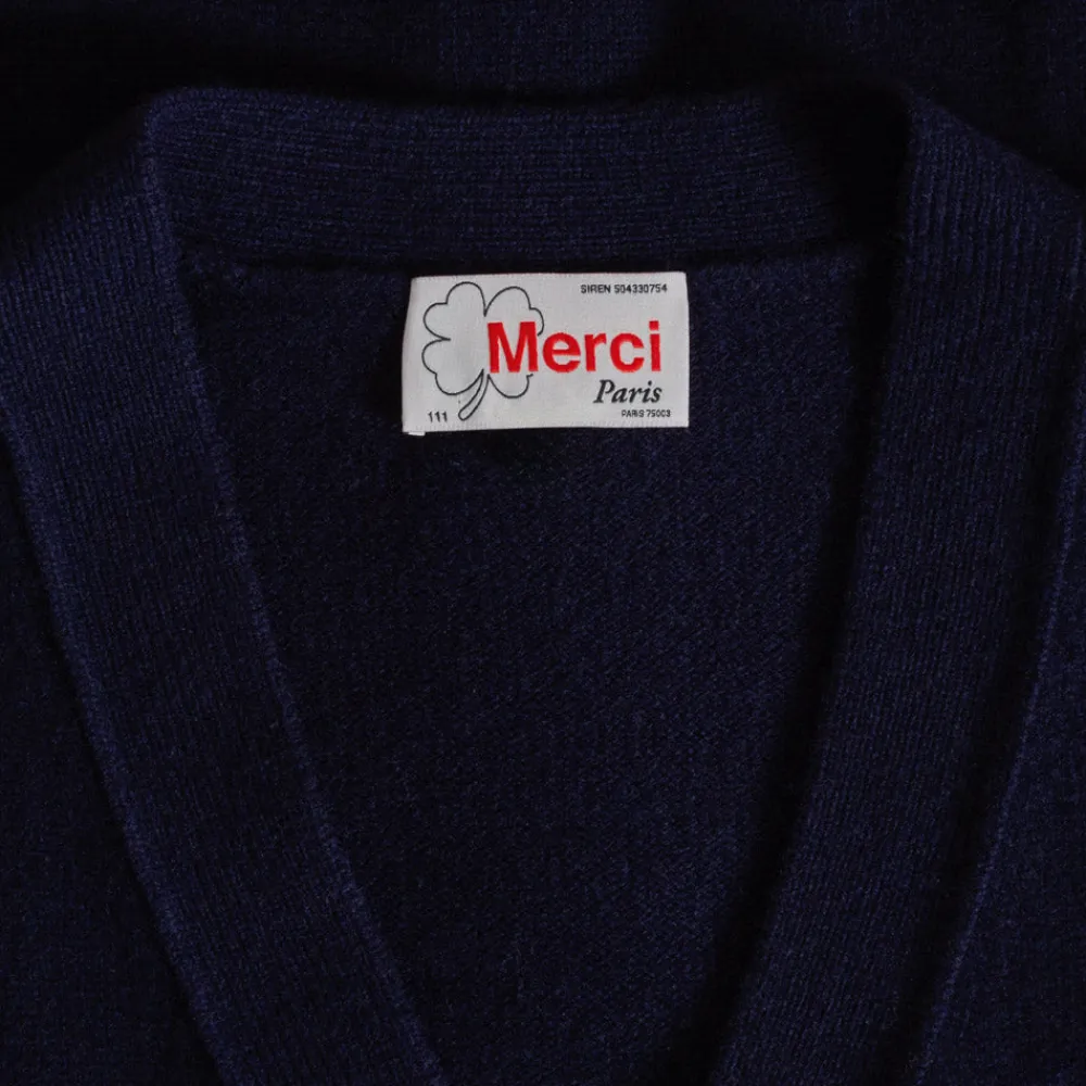 BA01 Merci - Cardigan Lucky - Navy