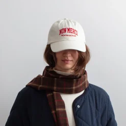 Women M05 Merci - Casquette College Non Merci - Rouge