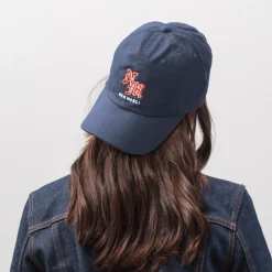 Women M05 Merci - Casquette Gothique Non Merci - Bleu