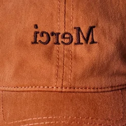 Women M05 Merci - Casquette Miroir - Terracotta & Marron