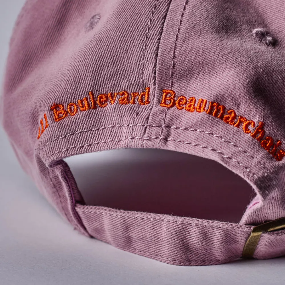 Women M05 Merci - Casquette Non Merci - Lila & Orange
