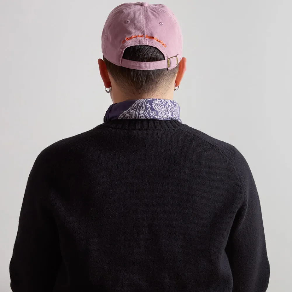 Women M05 Merci - Casquette Non Merci - Lila & Orange