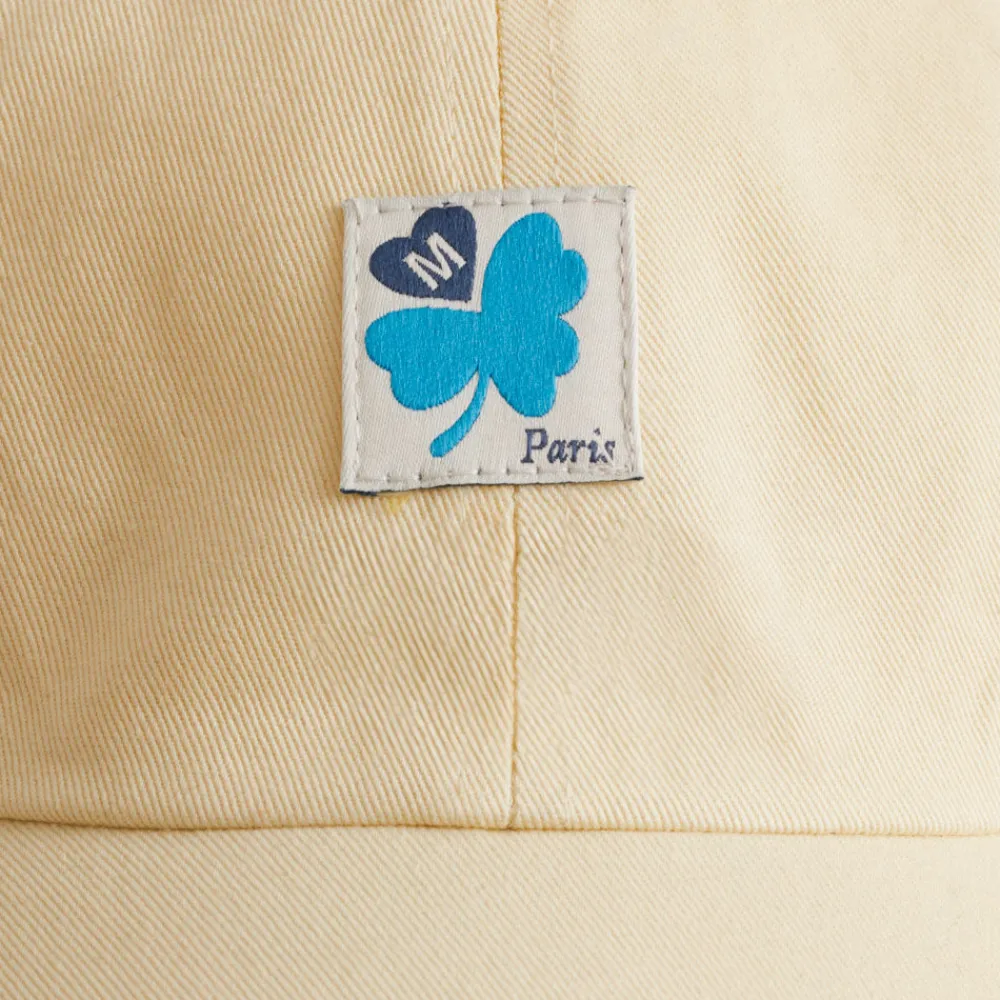 Women M05 Merci - Casquette Trèfle Patch - Jaune