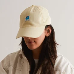 Women M05 Merci - Casquette Trèfle Patch - Jaune