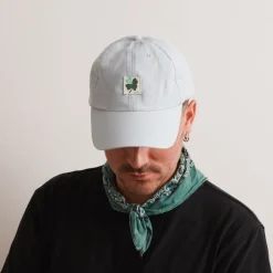 Women M05 Merci - Casquette Trèfle Patch - Bleu Ciel
