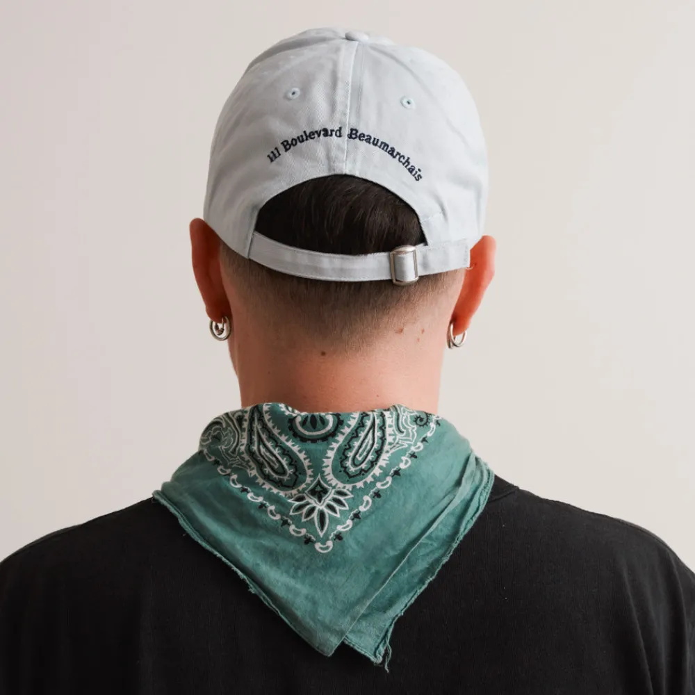 Women M05 Merci - Casquette Trèfle Patch - Bleu Ciel