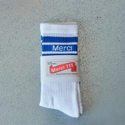 Women MERCI - Chaussettes en coton - Bleu Matisse