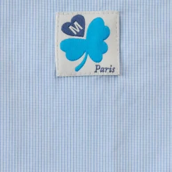 Women G01 Merci - Chemise Basile - Carreaux Bleu