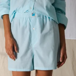 Women G01 Merci - Chemise Basile - Turquoise