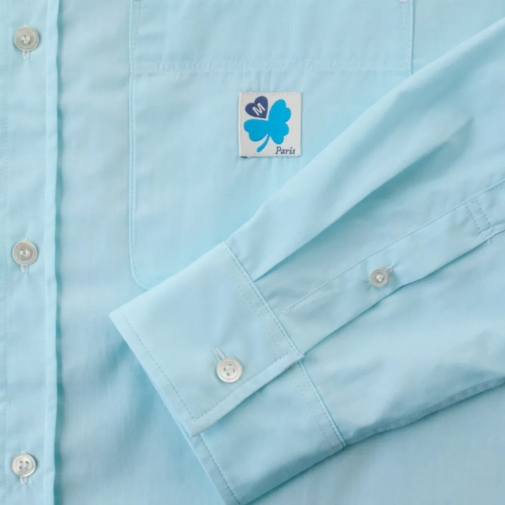 Women G01 Merci - Chemise Basile - Turquoise