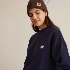 MJ01 Merci - Crewneck Charles - Bleu