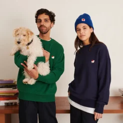 MJ01 Merci - Crewneck Charles - Vert