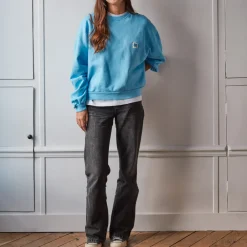 Women MJ01 Merci - Crewneck Emma - Bleu