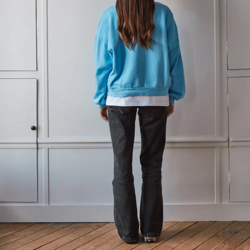 Women MJ01 Merci - Crewneck Emma - Bleu