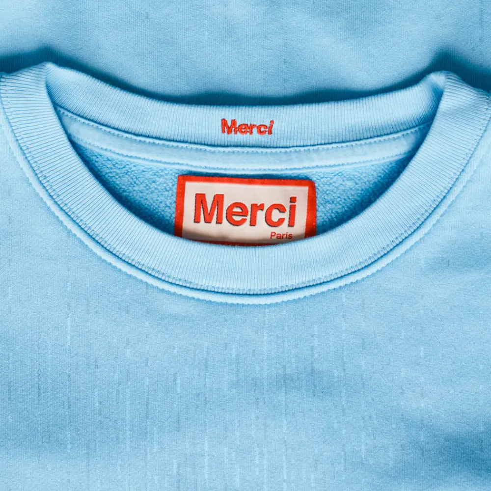 Women MJ01 Merci - Crewneck Emma - Bleu