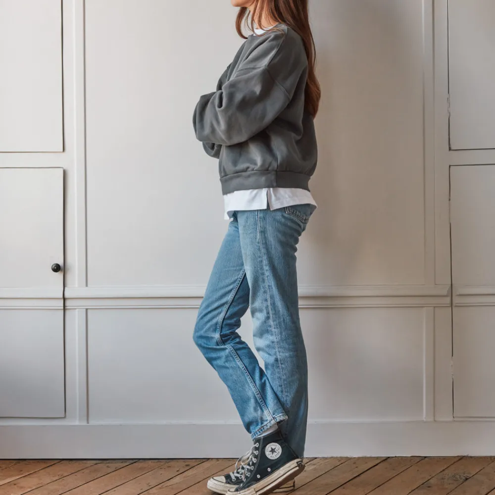 Women MJ01 Merci - Crewneck Emma - Gris