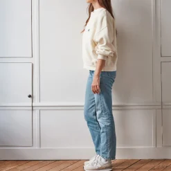 Women MJ01 Merci - Crewneck Emma - Oatmeal