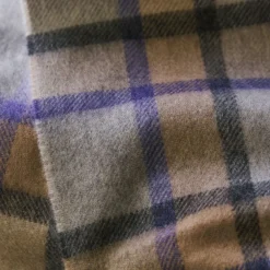 Women JE01 Merci - Echarpe en cachemire Harry - Carreaux Gris