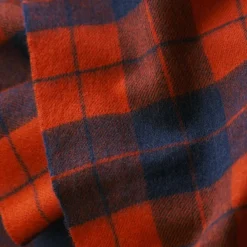 Women JE01 Merci - Echarpe en cachemire Harry - Rouge Tartan