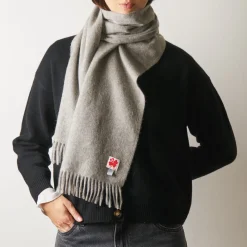 Women JE01 Merci - Echarpe en cachemire Harry - Gris