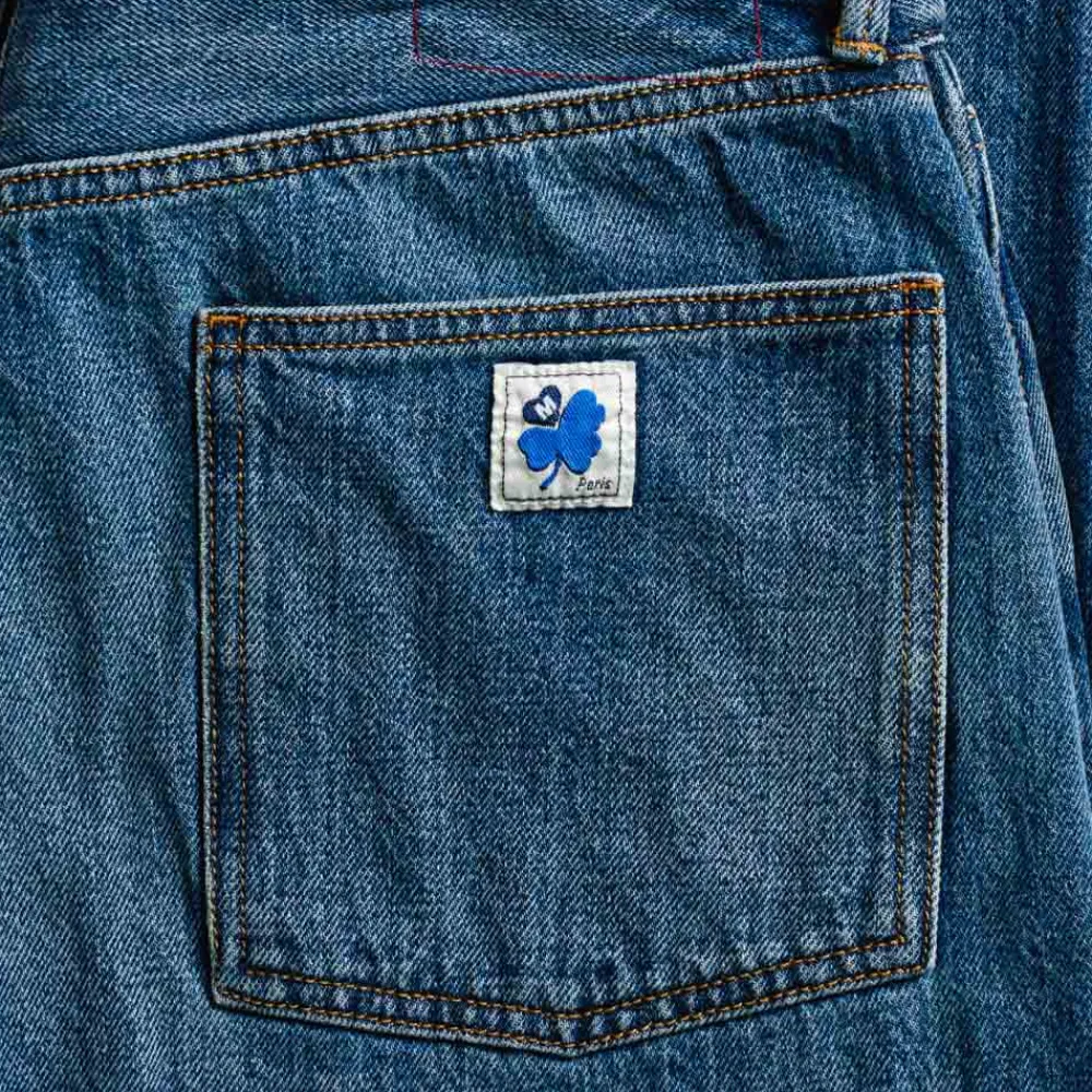 Women KE01 Merci - Jeans Carrot Trèfle - Stonewash