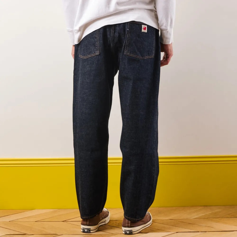 Women KE01 Merci - Jeans Carrot Trèfle - Onewash