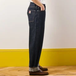 Women KE01 Merci - Jeans Carrot Trèfle - Onewash