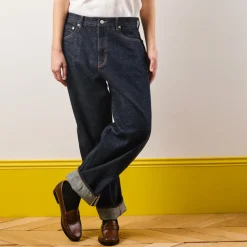 Women KE01 Merci - Jeans Carrot Trèfle - Onewash