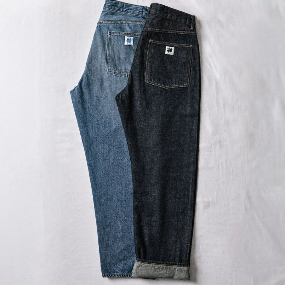 Women KE01 Merci - Jeans Carrot Trèfle - Onewash
