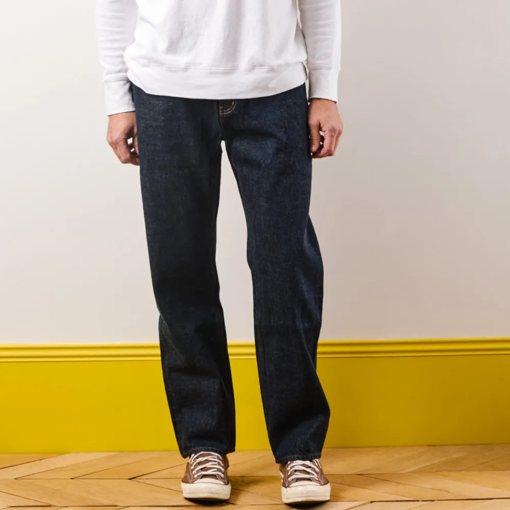 Women KE01 Merci - Jeans Droit Trèfle - Onewash