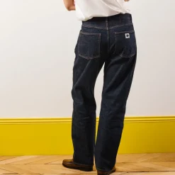 Women KE01 Merci - Jeans Droit Trèfle - Onewash