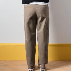 Women J01 Merci - Pantalon en Coton - Camel
