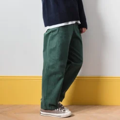Women J01 Merci - Pantalon en Coton - Forest