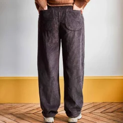 Women MERCI - Pantalon en velours côtelé - Chocolat