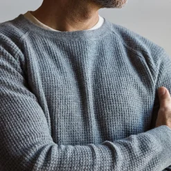 MERCI - Pull en laine - Gris