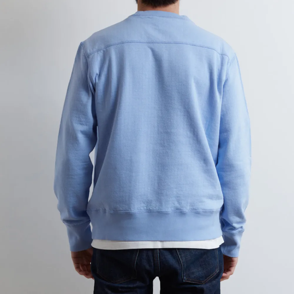 PE01 Merci - Pull Léon - Bleu clair