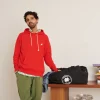 2104 VJ SOURCING Merci - Sac Weekender en canvas - Noir