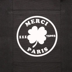 2104 VJ SOURCING Merci - Sac Weekender en canvas - Noir