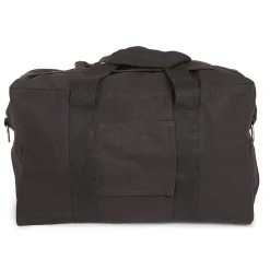 2104 VJ SOURCING Merci - Sac Weekender en canvas - Noir