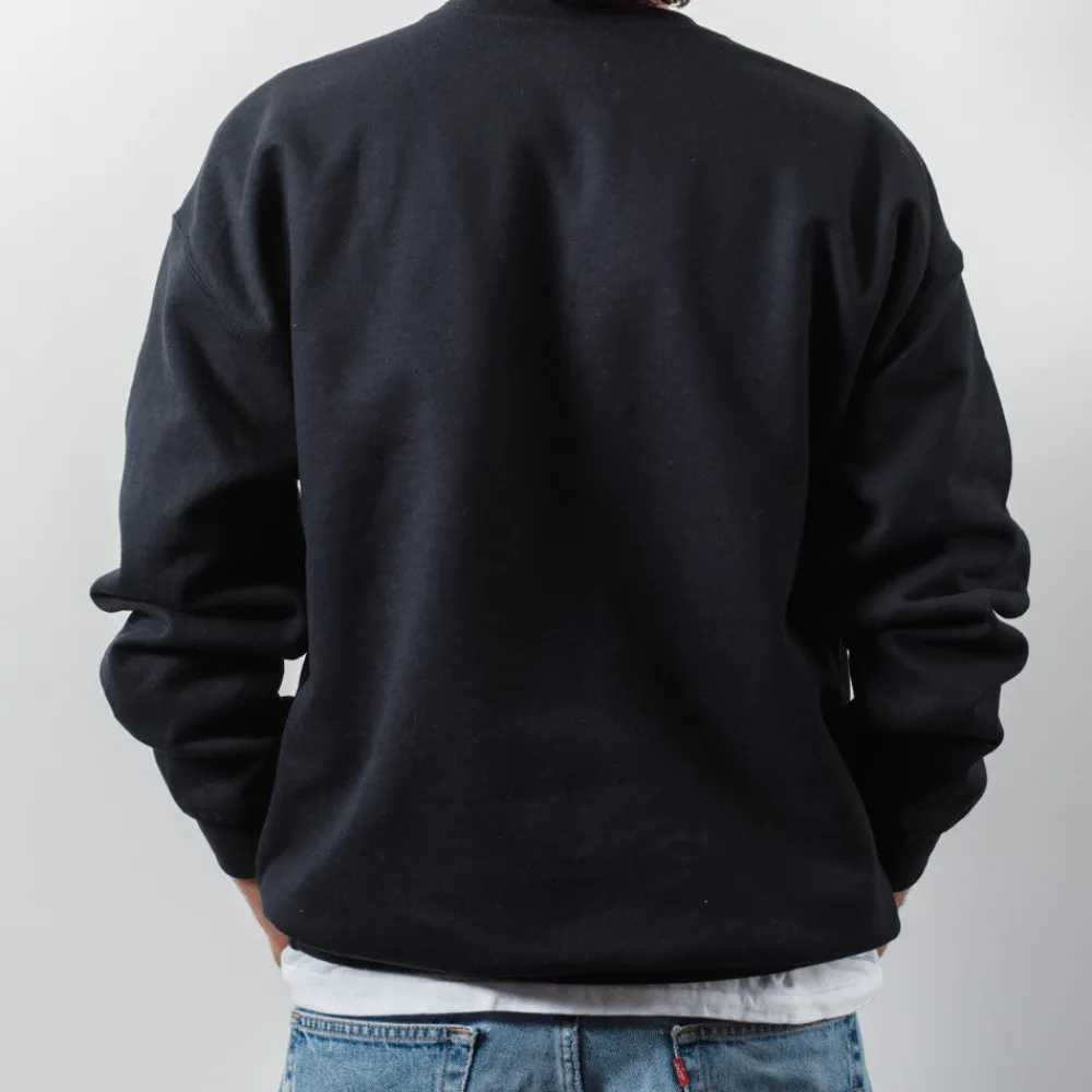 Women M05 Merci - Sweat Gothique Non Merci - Noir