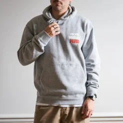 Women BS01 Merci - Sweat Paix Non Merci - Gris